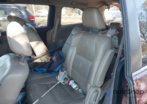 2012 Honda Odyssey Ex-L z USA, uszkodzony, nr VIN 5FNRL5H66CB045938